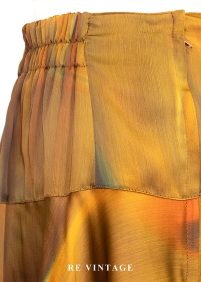 陽光下の液態金橘融光長裙（25-30"）11