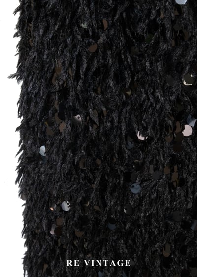 閃爍光點節奏毛毛長裙（21-30"）8