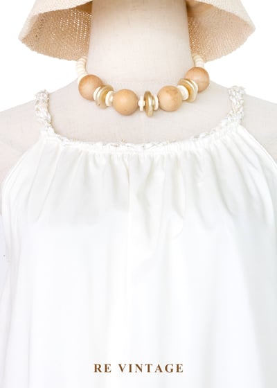 雪白公主編織領洋裝5