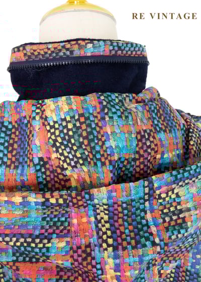 城市探險家 - 彩虹仿編織雙面外套12