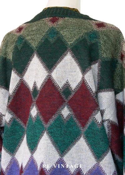 Autumn in argyle 文藝靈魂格紋毛衣12