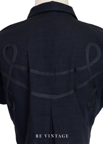 音符跳動黑色短版上衣11