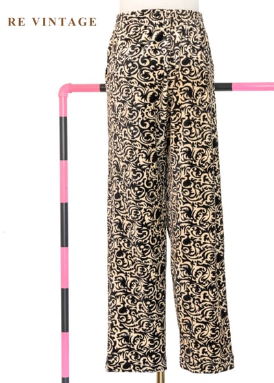 異國雕花絨布九分褲（25-32"）8