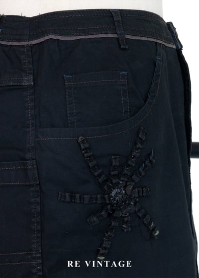 夜光亮片星芒黑短裙（28"）5