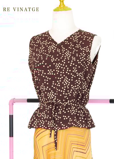 迷你巧克力球氣質背心1