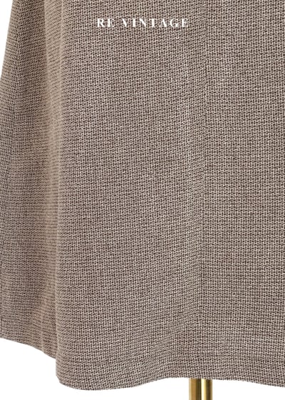 質感單品 - 時空銀釦褐色短裙（28"）9