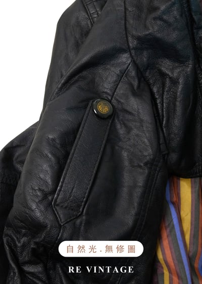 質感單品 - 牛皮夜行者皮革外套22