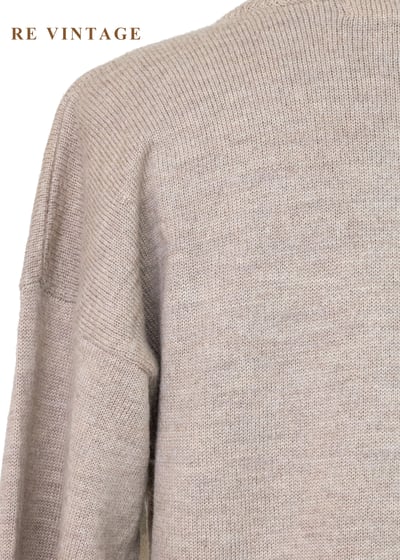 莫蘭迪抽象拼接圖騰針織毛衣11