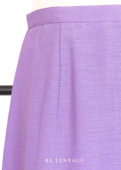 Fairy Wren 紫羅蘭色質感長裙 （25"）9