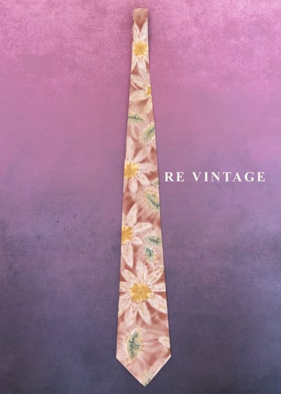 花朵粉彩柔光綻放領帶3