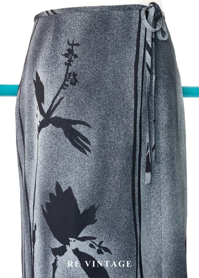 墨色流轉空靈氣質長裙（28"）3