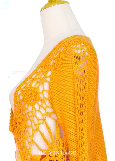 Sunset Boho 熱帶鉤針夢罩衫上衣8