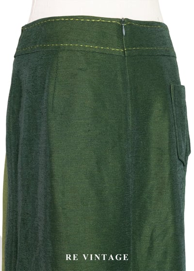 套裝裙子 -森之呼吸 。雙色拼接短裙（26"）9