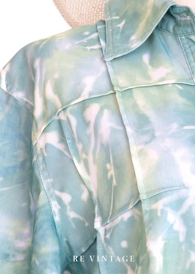 魔法特調暈染格紋上衣9