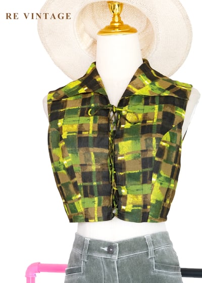 Urban Plaid Camo 短版小背心1