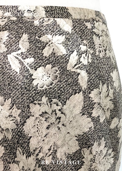 珠光古典花卉貼臀長裙（26"）11