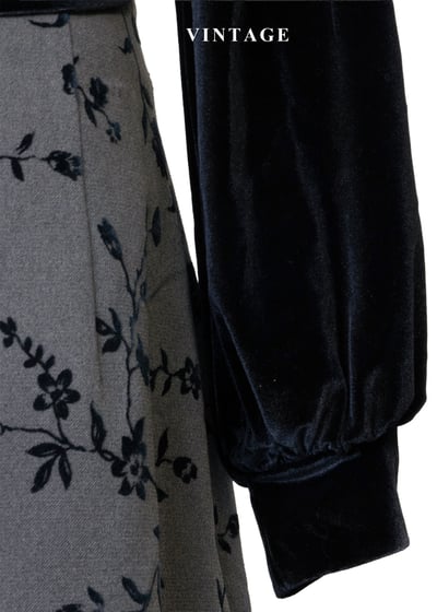 率性側腰綁繩黑絨短版上衣11