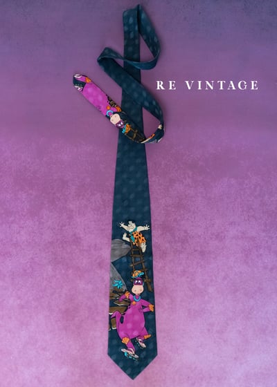 Warner Bros摩登原始人角色領帶2