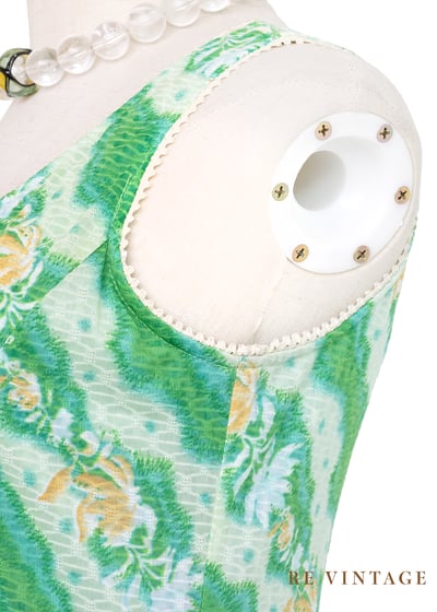 草地力的野花夢彈性長洋裝9