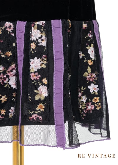 Acai 莓果花香絨布小短裙（24-28"）6