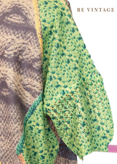 印上可愛針織紋路の薄款針織上衣12