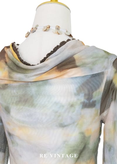 模糊邊界迷幻渲染扭結洋裝14