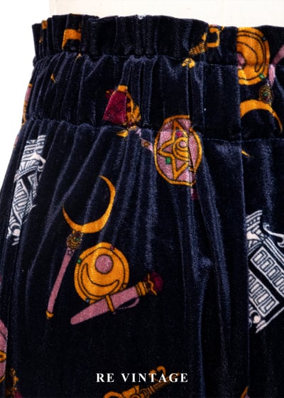 美少女戰士的魔法深藍絨布長褲（23-30"）12