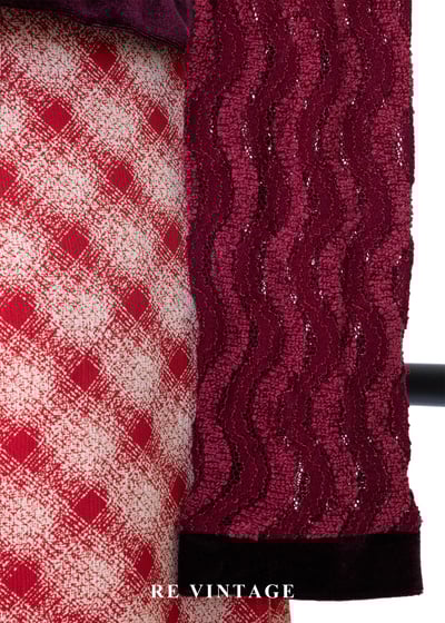 Retro Pulse 復古波紋心跳短版上衣5