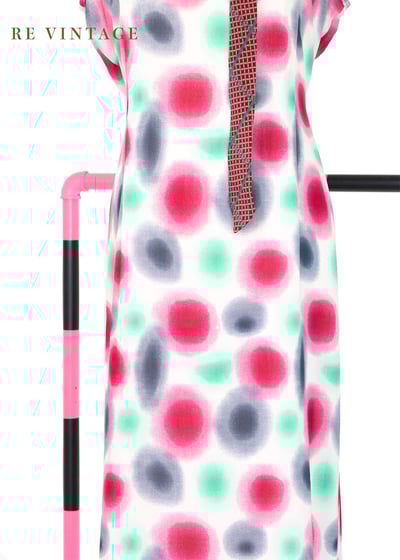 霓虹燈閃閃雪紡長洋裝4