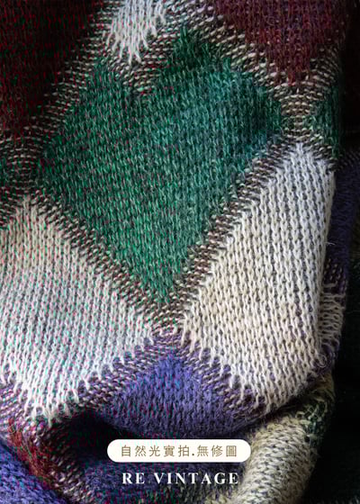 Autumn in argyle 文藝靈魂格紋毛衣15