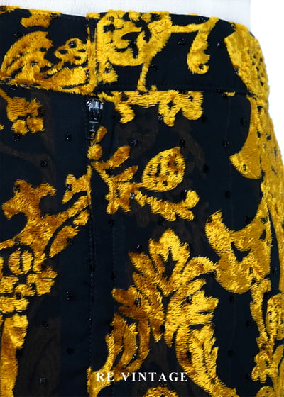 宮廷金碧輝煌繁花圖騰長裙（30"）11