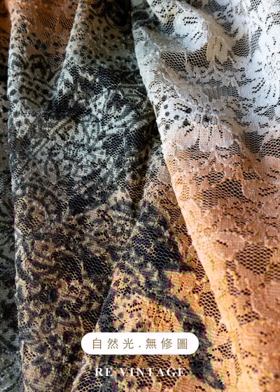 Moss 橘光蕾絲中長裙（28-31"）12