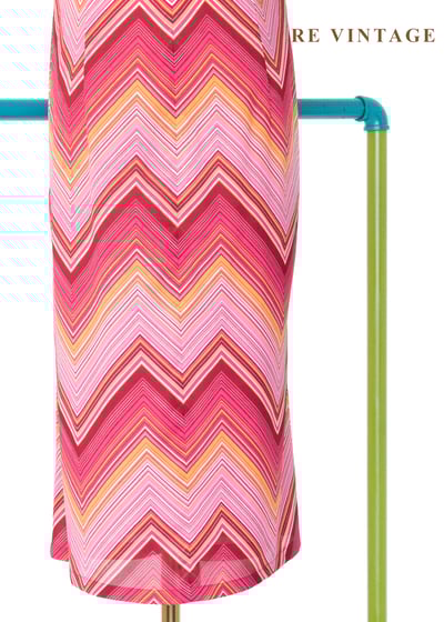 戀愛迷幻舞池鋸齒圖騰洋裝14