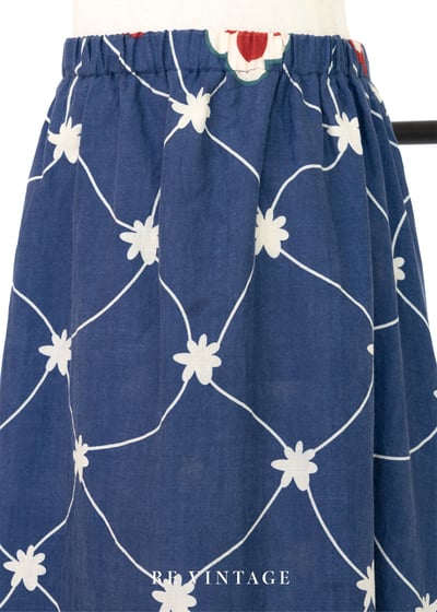 海洋小花朵朵棉質長裙（25-30"）3