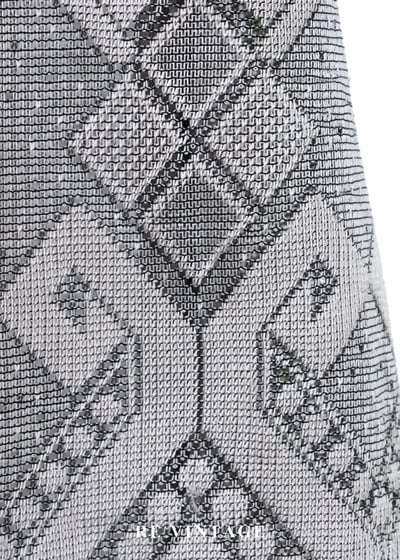 冷灰民族圖騰短袖洋裝13