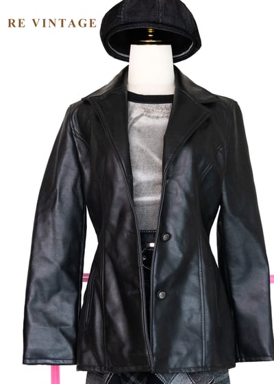 義大利製 - 末日殺手皮革外套1