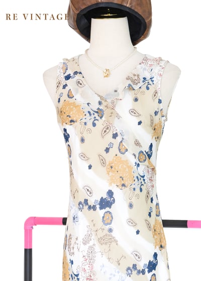 Irish Cream 小花變形蟲漂亮洋裝3