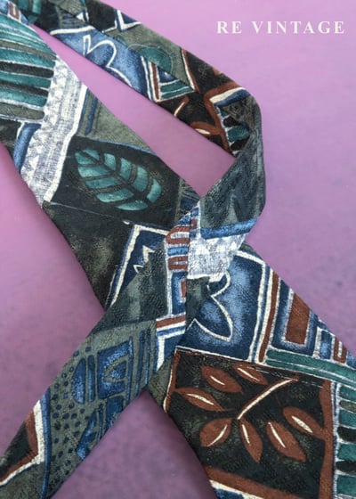 建築磚紋拼貼領帶9