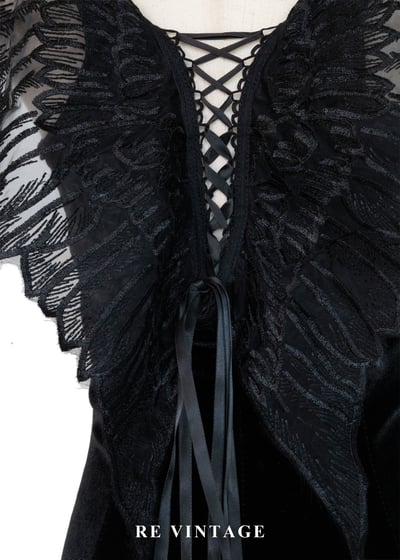 夜翼危險天使絨布洋裝15