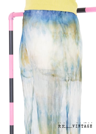 『紐約寶物』唯美透膚深海夕陽長褲14