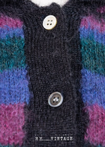 海馬毛桃粉藍可愛圖騰毛衣5