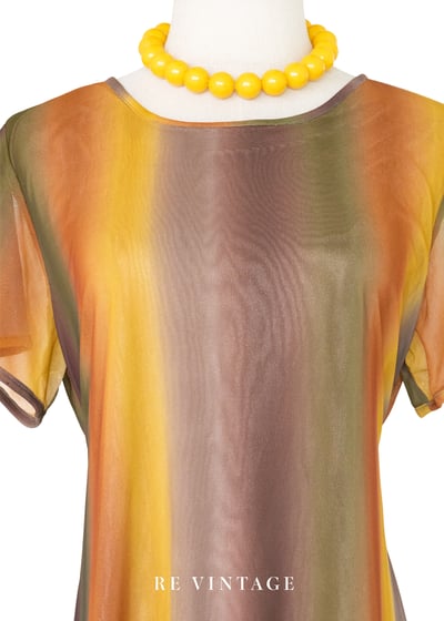 大地與火的漸層能量長洋裝5