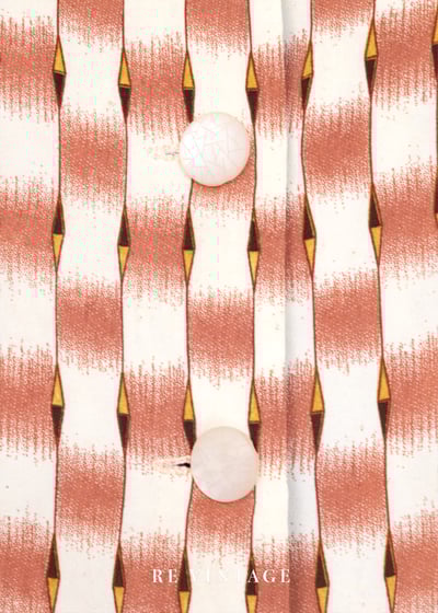 粉橘色視覺迷宮短袖襯衫5