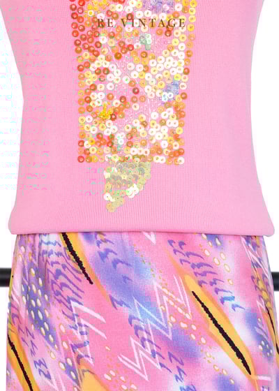 亮片甜心波波閃光針織背心3