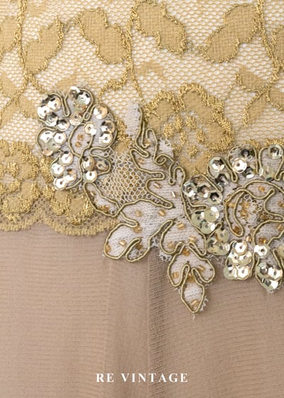 蜂蜜月光柔紗亮片美裙（22-27"）7