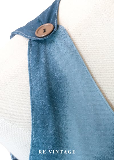 雲的形狀小花的溫度長洋裝16