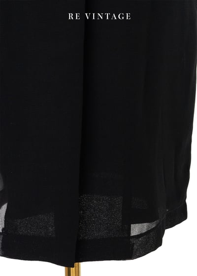 氣質單品 - 古典法式金釦黑底洋裝7