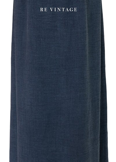 套裝裙子 - 靛藍自然氣息文藝裙子（26"）4
