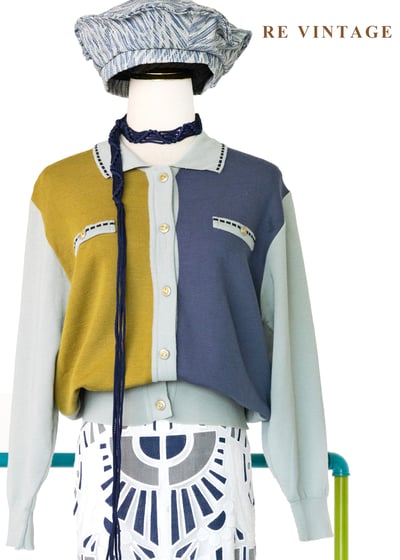 日本製 - 黃昏雨夜幕交接時刻針織上衣1