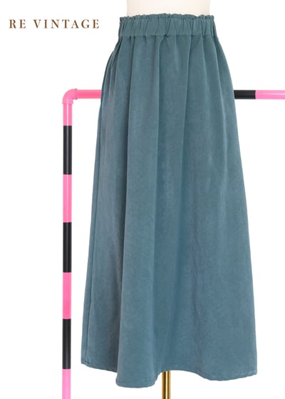 氣質單品 - 金星排序海風藍綠色長裙（26-30"）8